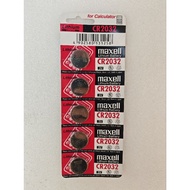 CR2032 Original Maxell Lithium Coin Cell Battery