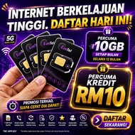 Simkad Eastel FREE RM10 KREDIT | Prepaid 5G | Eastel prepaid coverage umobile 5G |