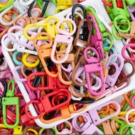 25pcs Keychain Claps Hook Buckle lobster key ring Zinc Alloy Colour  Keychain Handmade DIY mobile st