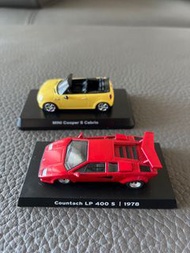 Lamborghini 藍寶堅尼 1:64 模型車 正廠授權 MINI COOPER