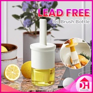 Glass Oil Brush Bottle 300ML Home Barbeque Baking Sauce Dispenser Kitchen Tools Botol Minyak Masak