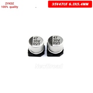 10PCS SMD Aluminum Electrolytic Capacitor 35V47UF 6.3*5.4MM 47UF35V 35V 47UF