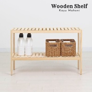 Wooden Shelf 80cm Wooden Shelf/ Shoe Shelf/ Kitchen Shelf/ Minimalist Shelf/