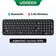 UGREEN Keyboard Wireless Bluetooth & 2.4GHz English Keycaps for Laptop MacBook iPad PC Tablet Blueto