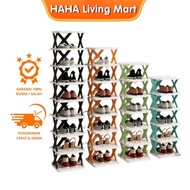 Minimalist PP Plastic Shelf Product Size 24cmx26cmx56cm / Minimalist 5-Tier Plastic Shoe and Sandal 