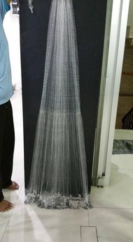 JALA LEMPAR / UNTUK TANGKAP IKAN PANJANG /TINGGI 2.4 METER. BARANG READY, JUMLAH SESUAI YANG ADA DI 