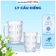 Combo 10 Ly Nhựa Trong Suốt Ly Meca Dùng Uống Bia Trà Đá Nước Mía Sinh Tố Ly Cầu Kiếng Việt Thành