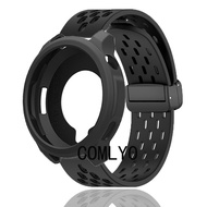 For Aolon Tetra R4 Smart Watch Strap Case Protective Bumper Cover Silicone Band Screen Protector