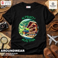 T-SHIRT BY AUSTRIA 13 WEAR COUNTRYTAG ASAL AUSTRIA COTTON 30S SOUVENIR PREMIUM GIFT