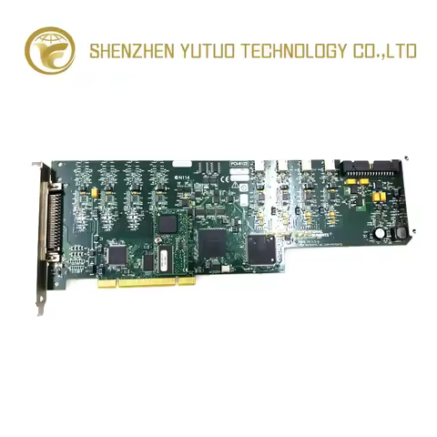 100% original 98% new , NI PCI-6122 data acquisition card 500 kS / s / channel synchronous sampling 