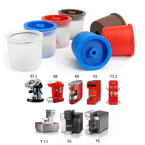 Reusable Coffee Capsule Filter Cup Coffee Capsule Cup Fills Illy Filter Cup Coffee Machine Accessori