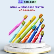 Pesitro braces toothbrush, specialized middle groove braces toothbrush