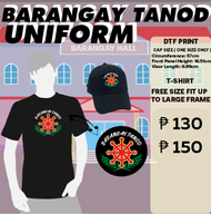 LOWEST PRICE BARANGAY TANOD UNIFORM (CAPS & TSHIRT) - Good Quality