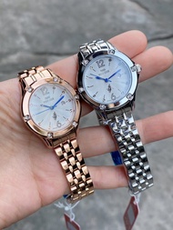 นาฬิกาข้อมือ ผู้หญิง Paris Polo Club รุ่น PPC-230704 ของแท้ รับประกันศูนย์ 1 ปี แฟชั่นผู้หญิง นาฬิกาหรูหรา ทรงกำไล