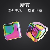 Source Fidget Spinner Metal Spinner Colorful Square Spinner Finger Spinner Rubik's Cube Spinner Rubi