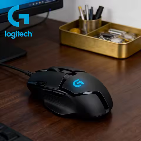Genuine Logitech G402 mechanical gaming mouse with 8 programmable buttons, and M280/M330 wireless of