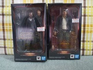 SHF Luke Skywalker Han Solo Star Wars 一套兩隻 全新未開