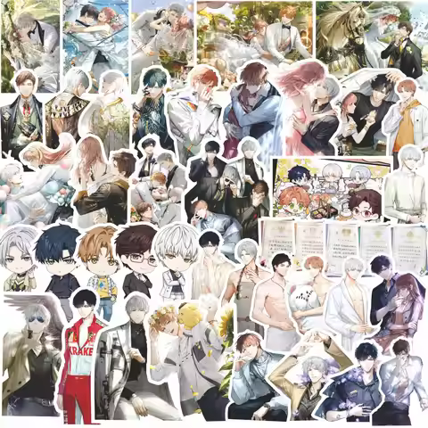 58 Pcs/Set Game Light And Night Decorative Sticker Osborn Sariel Charile Jesse Characters DIY Scrapb