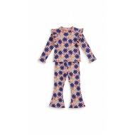 Ruffle Set Cutbray Pants Pajamas 0ld Navy Girls 1-2 Years