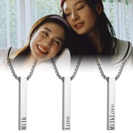 TV 23 Point 5 Necklace Milklove Ongsa Sun Pendant Customized Couple Fashion Man Woman Accessory Gift