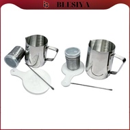 blesiya Espresso Milk Frothing Pitcher Coffee Milk Frothing Jug Barista Steam Pitchers