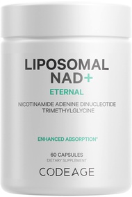 Liposomal NAD+ Supplement - Betaine Anhydrous - Liposomal for Bioavailability - Energy, Metabolism,