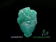 【阿誠#收藏】玻璃種《藍玉髓俗稱台灣藍寶》《猴桃瑞壽》