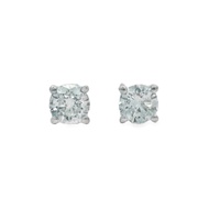 Top Cash Jewellery 10K Lab Grown Round Brilliant Diamond Earrings