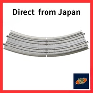 KATO N Gauge Elevated Double Track Approach Track R414/381-22.5° Set (1 Left and 1 Right) - Model Tr