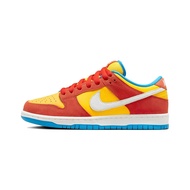 Niu Coax Nike SB Dunk Low Bart Simpson Simpson Casual Sneakers BQ6817-602