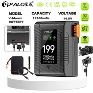 PALO BP-199W V-Mount Battery(119*81*61)MM 14.8V 13500mAh V-lock Battery For Broadcast Cameras