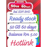 MAXIS | HOTLINK SIM CARD | INTERNET DATA 50 GB