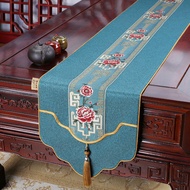 table runner Yibixu New Chinese Table Runner Waterproof Zen Tea Table Tea Table Tablecloth Tea Table
