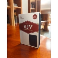 KJV Compact Bible, Navy blue LeatherTouch, Value Edition, Red Letter Edition
