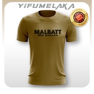 yifuOS Baju MISI BAKARA tshirt Malbatt T Shirt Microfiber Round Neck T-Shirt