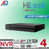 NVR 4 CHANNEL HILOOK NVR-104MH-D NVR 4CH HILOOK