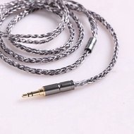 BGVP 6N 8 Core Silver Plated OCC MMCX Earphone Cable for Shure SE846 SE215