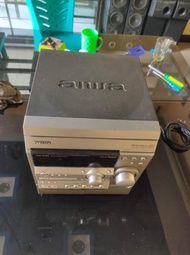 Secondhand# Mini Compo AIWA NSX-RV29+Speker random tape normal aux