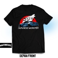 [BAJU KERETA MURAH] GTR Godzilla T-shirt
