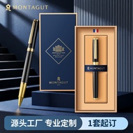 LY Montagut Signature Pen Men's Business High-End Gel Gift Box Women's Exquisite All-Metal Heavy Fee