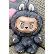 Labubu ID Zimomo 38cm DIY Zimomo Purple Pink Blue 38cm Labubu V3 Zimomo Big Into Energy Secret ID QN