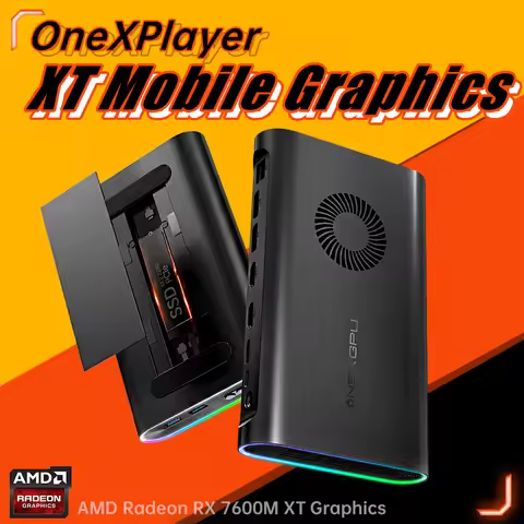 Onexplayer Onexgpu Mobile Graphic Card Dock Gpu AMD Radeon RX 760OMXT 8GB GDDR6 RDNA3 SSD Oculink Th