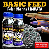 Saung Baper pelet ikan channa limbata bleheri fire and ice gachua PELET IKAN PREDATOR