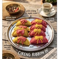 CIRENG RIBBON 🎀 PUTIH 🤍 ISI MOZARELA 4PCS CIRENG AESTHETIC VIRAL