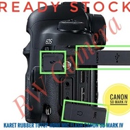 Rubber Cover HDMI MIC Flash Canon 5D Mark IV 4 Rubber Cap 5Div 5D4 Contents 3pc Ruber Mix