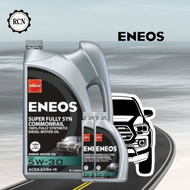 น้ำมันเครื่อง ENEOS 5W-30 เครื่องยนต์ดีเซล สังเคราะห์100% 6+2 ลิตร