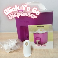 CLICK TO GO DISPENSER TUPPERWARE - Portable Dispenser 3.1L | Practical & Easy!