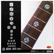 Rolling Dices Inlay Sticker for Guitar