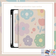 For Huawei Mediapad M 6 10.8 T5 M5 Lite 10.1 Inch Casing with Pen Slot Honor Pad X8 X9 Pro 11.5 12.6