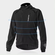 ROCKBROS YPW034 Jaket Sepeda Olahraga Parasut Outdoor Sports Cycling Jacket Breathable Quick Dry
